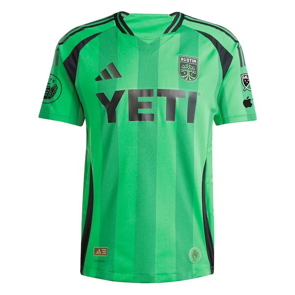 Daniel Pereira Austin FC adidas 2025 The Heartbeat Kit Authentic Player Jersey - Green